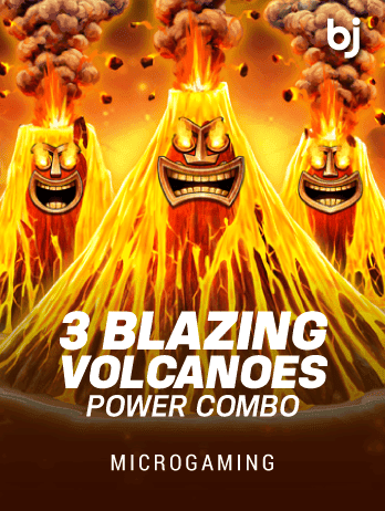 3 Blazing Volcanoes Power Combo game screenshot